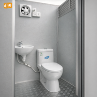 Toilettes publiques mobiles pour adultes en extérieur, toilettes portables, toilettes mobiles, salle de bain, toilettes de chantier, douche, zone de lavage pour le camping