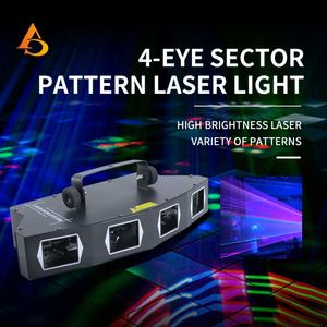 Laser RGB 4 Yeux Pleine Couleur DMX à Prix Abordable pour Scène et Discothèque - Product Image 2