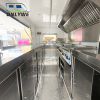 Onlywe Groothandel Hotdog Kar Hamburger Food Trailer Mobiele Food Truck Te Koop Koffie Truck Mobiele Koffie