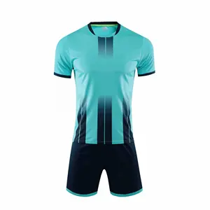 Away Factory Hot Selling Football Team Jersey Design Models Football Jersey Set Home Away Football Kits