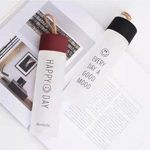 Mug de voyage en verre transparent 350 ml, anti-fuite, réutilisable, bouteille d'eau portable avec logo - Product Image 4