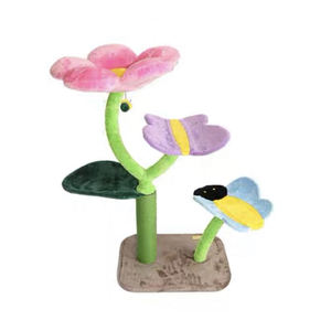 Penjualan Laris Pabrik Bunga Berwarna-warni Pohon Kucing Harga Murah Sisal Post Bunga <span class=keywords><strong>Cat</strong></span> <span class=keywords><strong>Furniture</strong></span> - Product Image 5