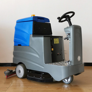 Ride On <b>Floor</b> Scrubber 28 In 48V Battery Electric Commercial <b>Cleaning</b> <b>Machine</b> For Factory Workshop Garage Mall Supermarket - Product Image 4