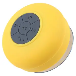 Alto-falantes dente azul sem fio à prova d' água OEM atacado com ventosa mesa ao ar livre de áudio portátil mini speaker chuveiro