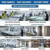 Persianas de Panal Lisas con Diseño de Parada Automática y Función Blackout, Venta al por Mayor Directa de Fábrica China para Ventanas y Habitaciones