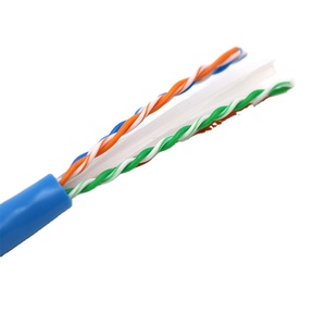 Cable sin blindaje Cat6 Utp Awg 24 Cat 6 <span class=keywords><strong>Ccam</strong></span> 4 pares 24 Awg Conductor de cobre desnudo sólido Lan Cable Cat 6 Envío gratis - Product Image 3