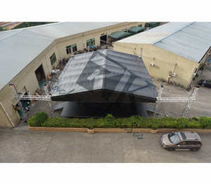 Estructura de iluminación para espectáculos, truss plateado de 290x290 mm, truss de aluminio portátil para escenarios, truss de exhibición para eventos. - Product Image 6