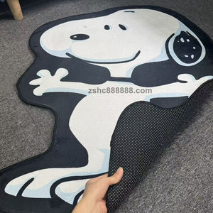 <span class=keywords><strong>Tapis</strong></span> et carpettes personnalisés en forme de dessin animé mignon pour <span class=keywords><strong>chien</strong></span>, en polyester tufté et moelleux, pour chambre d'enfant - Product Image 3