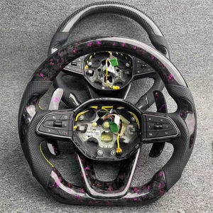 Accessoires de volant en cuir personnalisés pour GEELY BINRAY Coolray Emgrand Volant en fibre de carbone forgé - Product Image 4