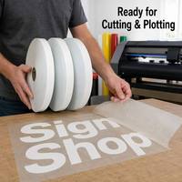 Rollo de Vinilo PVC Blanco de 300m, Suave y de Alto Brillo, para Rotulación, Corte con Plotter, Interior/Exterior, Ancho Personalizado, Fabricante OEM