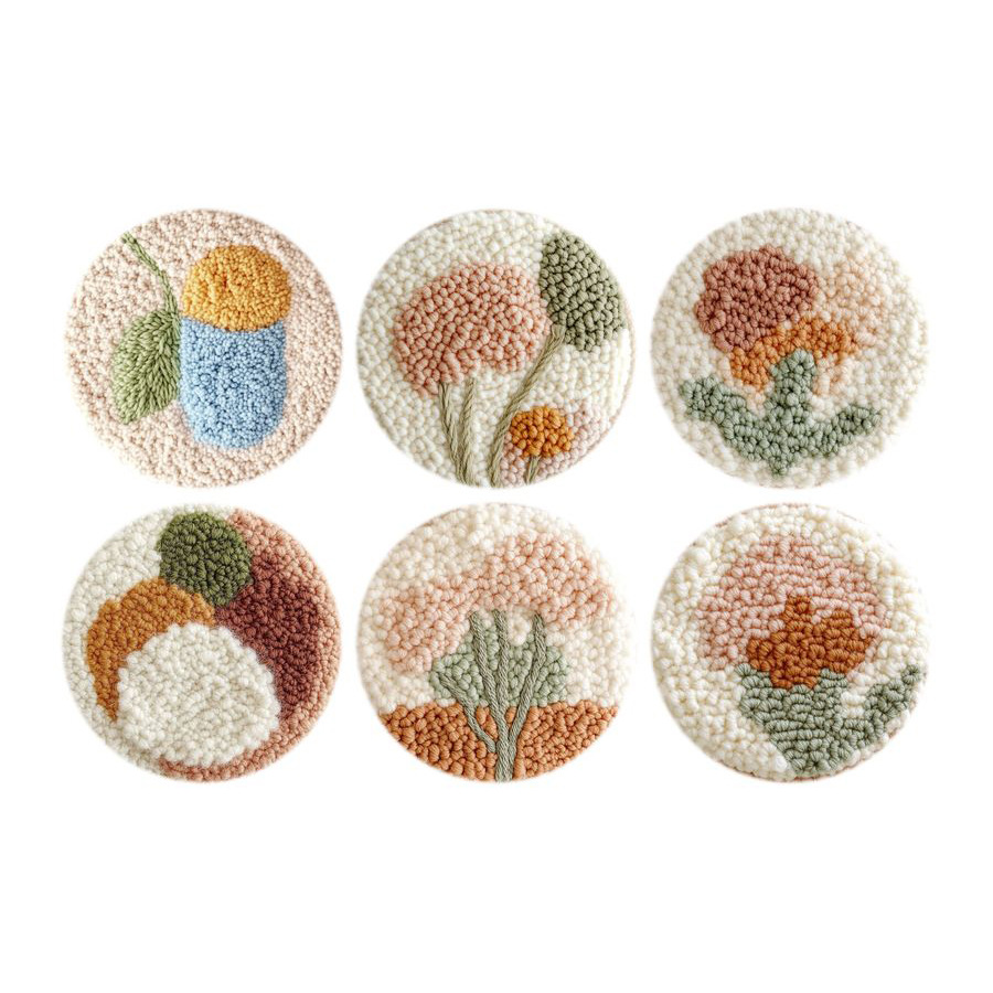 kit de sous-verres à aiguilles à poinçonner 6