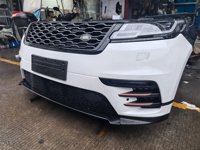 Ensemble de pare-chocs avant pour Land Rover Velar avec calandre, ventilateur de radiateur et amortisseur