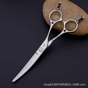 Tijeras de peluquería Hw de 6,0 pulgadas, tijeras de entresacar de acero inoxidable 440C, herramientas profesionales para cortar el cabello para estilistas - Product Image 4