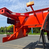 Semi-remorque porte-conteneurs à plateau surbaissé à col de cygne, direct usine, 13m 20FT 40FT 45FT, 2 essieux 3 essieux, charge utile 3001kg, Hegnxin High
