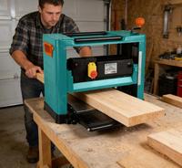 Raboteuse à bois de table Power Action TP2000 2000W, largeur de rabotage max. 330 mm, vitesse d'alimentation 6 m/min pour le travail du bois