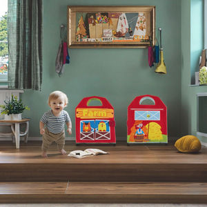 2025 nouvelle conception de ferme livre calme meilleur cadeau pour les enfants pré-apprentissage jouet feutre matériel <span class=keywords><strong>Motessori</strong></span> livre - Product Image 5