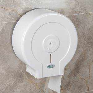 Fengjie Large Roll Paper Holder <b>Wall</b> Mounted No Drilling Required <b>For</b> Public Restrooms - Product Image 1