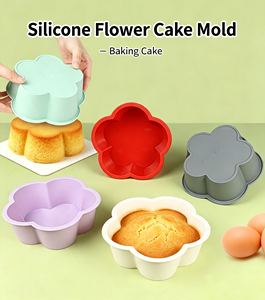 Stampo in Silicone a Forma di Fiore Antiaderente Riutilizzabile per Torte e Pane - Product Image 6