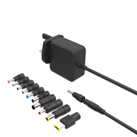 Adaptador de Corriente de Pared OEM Personalizado de 20 V 2,25 A 45 W con Cable Fijo para Fuente de Alimentación de Portátiles