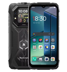 Blackview ROCK 1 AI สมาร์ทโฟนพันธุ์อึด หน้าจอ 6.56 นิ้ว 90Hz ความจุ 256GB ชิปเซ็ต MediaTek Helio G81 ระบบปฏิบัติการ Android 16 รองรับ NFC ไฟฉายในตัว แบตเตอรี่ 15000mAh - Product Image 1