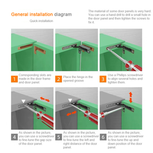 Phòng tắm vô hình ẩn mỏng hẹp khung cửa tủ mềm đóng nhiệm vụ <span class=keywords><strong>Inset</strong></span> tải nặng thực sự che giấu thủy lực bản lề không khí - Product Image 6
