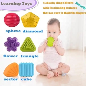 Juegos de clasificación de <span class=keywords><strong>desarrollo</strong></span> temprano para bebés, actividad de aprendizaje Montessori, juguetes sensoriales, clasificador de formas para habilidades motoras finas - Product Image 2