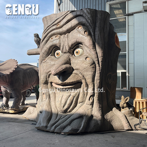 Lớn nói chuyện cây mô hình công viên làm bằng tay nhân tạo nói cây - Product Image 5