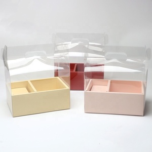 IMEE Bellissima Scatola Trasparente per Fiori e Torte, Contenitore Portatile per Dessert, Ideale per San Valentino e Festa della Mamma - Product Image 5