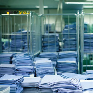 वेयरहाउस ट्रांसपोर्ट रीसाइक्लिंग तार फ्रेम धातु रोलिंग लांड्री कार्ट के साथ - Product Image 3