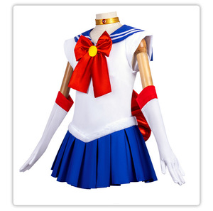 อะนิเมะชุดกะลาสีคอสเพลย์มูนเครื่องแต่งกายอะนิเมะชุดเดรสปาร์ตี้ฮาโลวีนเครื่องแต่งกายสำหรับผู้หญิง JK ชุดโลลิ - Product Image 6