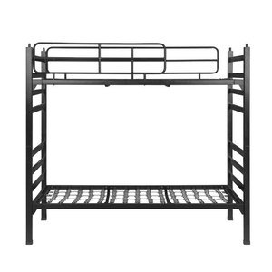 Cama litera doble de metal industrial, estructura de acero estable, muebles para dormitorio - Product Image 1