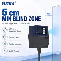 Sensor Laser Jangkauan Luas KJT-D 0.05-10m, Titik Buta Minimum 5cm untuk Deteksi Jarak Penuh