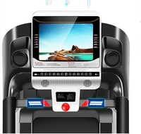 Tapis de course intelligent ultra-silencieux à petite échelle pour salle de sport à domicile Tapis de course sans fil pliable en forme de cœur-Fourniture d'usine