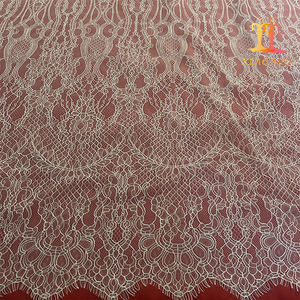 Nuevo estilo, vestido de novia blanco, encaje, tela de encaje de pestañas nupciales francesas, 2017 - Product Image 1