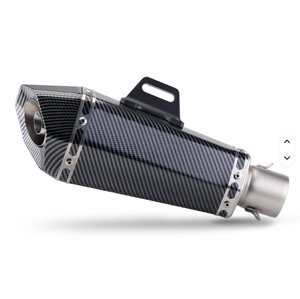 Nouveau Silencieux d'échappement universel 51mm en acier inoxydable pour moto avec <span class=keywords><strong>Db</strong></span> <span class=keywords><strong>Killer</strong></span>, compatible GSXR1000 SV650 Crf150 Gsxr150 <span class=keywords><strong>Z900</strong></span> Z750 Xj6 Adv350 High - Product Image 5