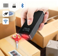 BX10 - Lector de Códigos de Barras 1D Mini Portátil, Inalámbrico, BT, Escáner de Códigos de Barras de Bolsillo para IOS y Android, Venta Directa de Fábrica