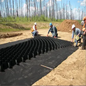 lower factory price China driveway geocell hdpe geocell for sale and slope protection for road Reinforce