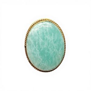 Nouvel Arrivage Cabochon rainuré en laiton et labradorite, magnifique pierre précieuse de guérison en cristal pour bijoux, pendentifs et breloques de mode - Product Image 1