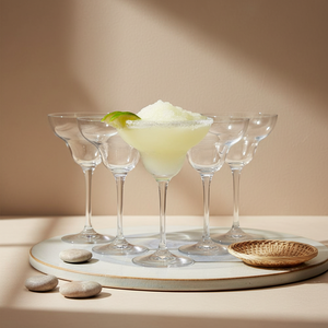 Juego de 6 <span class=keywords><strong>Copas</strong></span> Margarita Clásicas Art Deco C <span class=keywords><strong>Krosno</strong></span>, 9.1 oz, Plástico, Aptas para Lavavajillas, Colección Mixology, Postres Congelados - Product Image 6