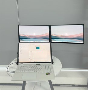 15.6" FHD 1080P IPS DUOCreate <b>Folding</b> Dual Monitor Laptop <b>Screen</b> Extender Portable Dual Monitor with Type-C for HDMI Plug Play - Product Image 2