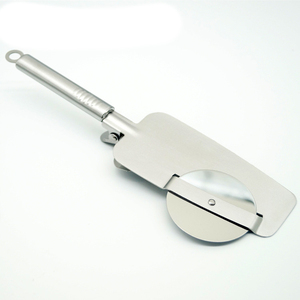 Cortador de Pan Multifuncional de Acero Inoxidable, Rebanador, Pelador de Tartas, Cortador de Pizza con Rueda - Product Image 1