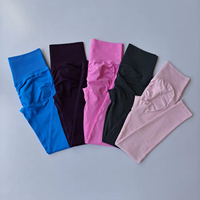 YIAN 40 Kleur DF Alternatieve Yoga Shorts Hoge Taille Elastische Driedelige Sport Leggings Naadloze Fitness Scrunch Butt Shorts