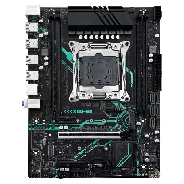 DDR4 PC Desktop Gaming Motherboard X99-B9 Motherboard C612 Chipset Support PCI Express 16X LGA 2011-3 Xeon Motherboard