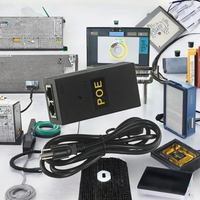 Inyector PoE Pasivo de 48V 0.5a, Adaptador de Alimentación por Ethernet para Cámaras IP, Puntos de Acceso Inalámbricos, Enrutadores y Dispositivos de Red