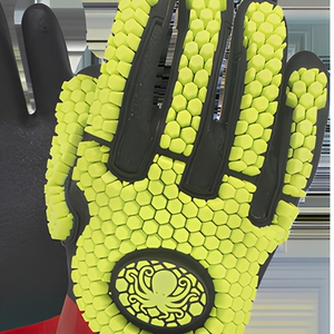 Gants de protection personnels HTR de haute qualité en PVC anti-impact, résistants aux produits chimiques, résistants à l'huile, imperméables, respirants, 30 cm - Product Image 6