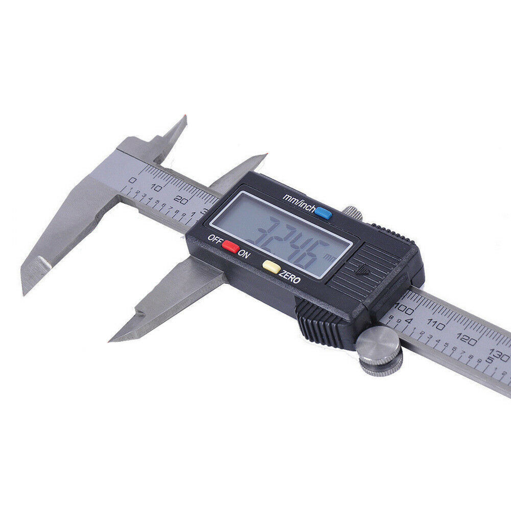 150mm LCD Digital Vernier Caliper Electronics Stainless Steel Gauge Micrometer