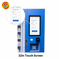 Distributeur automatique de médicaments pour pharmacie, écran tactile 22 pouces, livraison par ascenseur, 600-800 articles, 4G WiFi Bluetooth