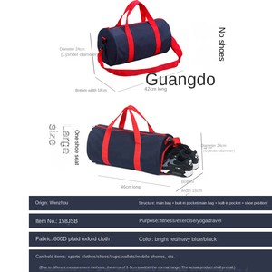 Bolsa <span class=keywords><strong>de</strong></span> Gimnasio Impermeable con Logotipo Personalizado <span class=keywords><strong>para</strong></span> Mujer y Hombre, Bolsa Deportiva con Compartimento <span class=keywords><strong>para</strong></span> <span class=keywords><strong>Zapatos</strong></span>, Estilo Moderno, Cierre <span class=keywords><strong>de</strong></span> Cremallera, Bolsa <span class=keywords><strong>de</strong></span> <span class=keywords><strong>Viaje</strong></span> - Product Image 3