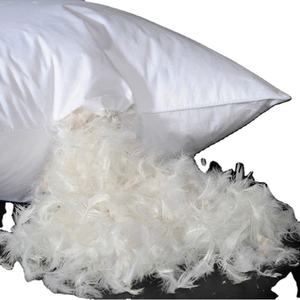 Yüksek kaliteli süper yumuşak beyaz kaz tüyü yastık ekleme ördek tüy aşağı yastık - Product Image 5