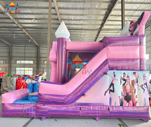 Castello Gonfiabile Commerciale K-PoP Demon Hunters con Piscina, Nuovo Arrivo, per Noleggio Feste - Perfetto per Bambini! - Product Image 4